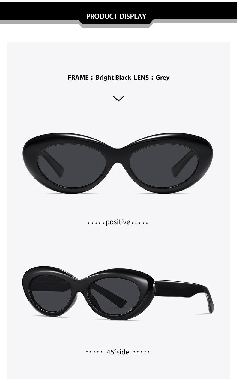 Fabufabu Retro butterfly frame trendy sunglasses polarized lenses for Lady - starcopia design store