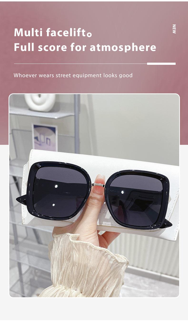 Fabufabu Oversized Square Sunglasses for Women Big Large Wide Fashion 100% UV Protection - starcopia design store