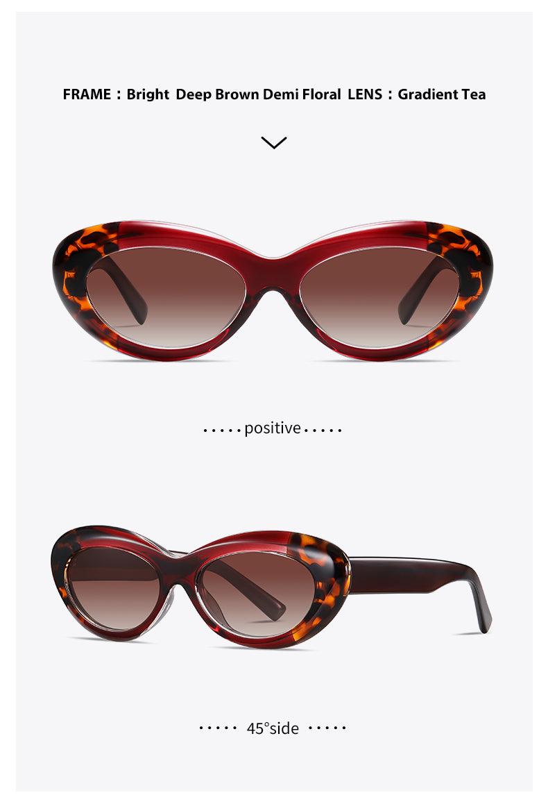 Fabufabu Retro butterfly frame trendy sunglasses polarized lenses for Lady - starcopia design store