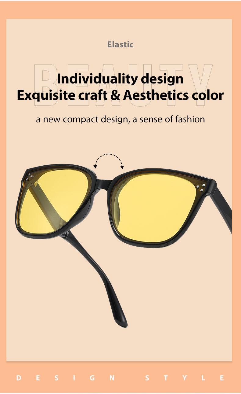 Fabufabu Fashion Folding Sunglasses Polarized, 100% UV Protection for Men Women - starcopia design store