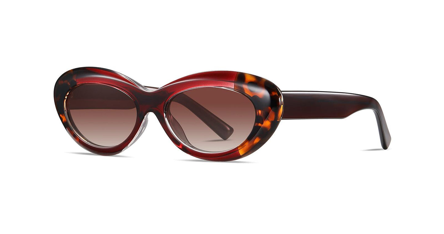 Fabufabu Retro butterfly frame trendy sunglasses polarized lenses for Lady - starcopia design store