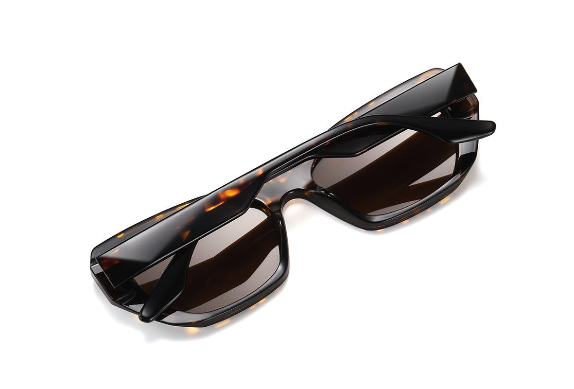 Fabufabu 90’s Vintage Trendy Rectangle Sunglasses for Women & Men - starcopia design store