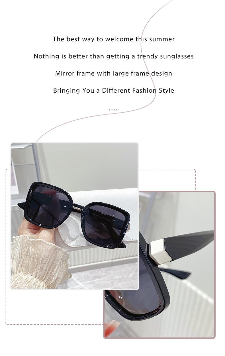 Fabufabu Oversized Square Sunglasses for Women Big Large Wide Fashion 100% UV Protection - starcopia design store