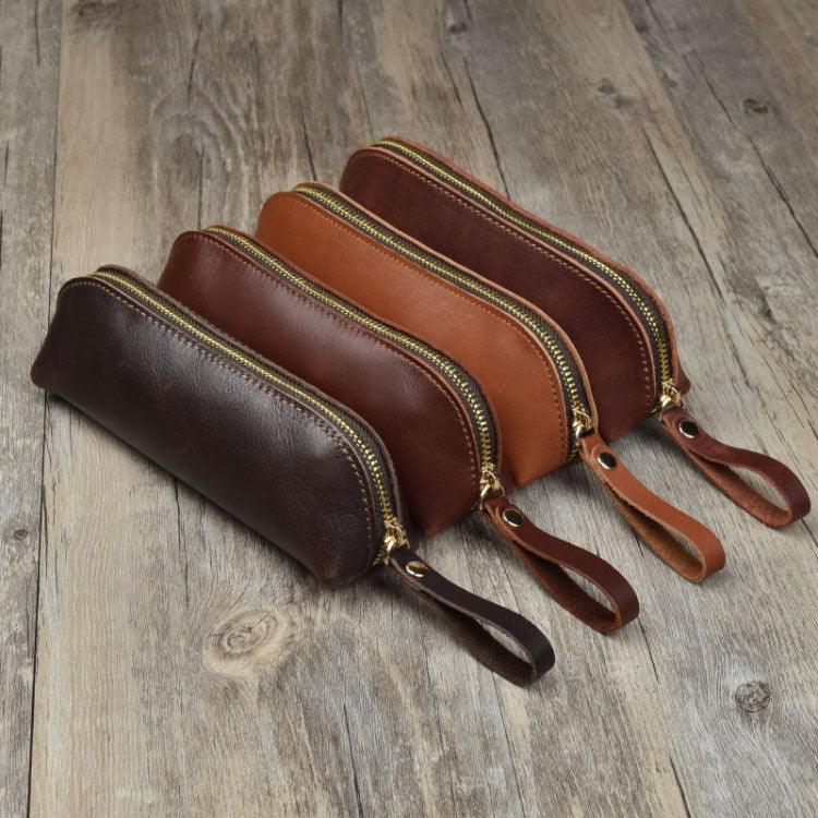 Fabufabu First Layer Cowhide Pencil Case - starcopia design store