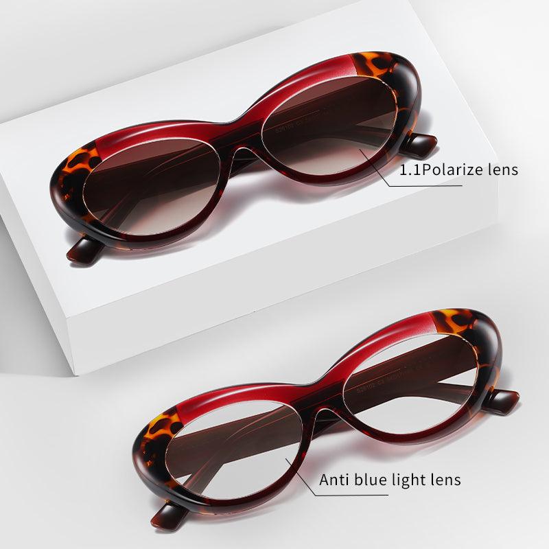 Fabufabu Retro butterfly frame trendy sunglasses polarized lenses for Lady - starcopia design store