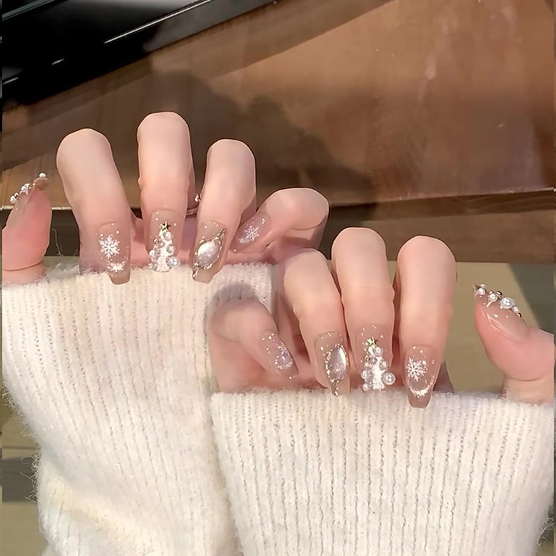 Fabufabu 3d Press On Nails - Handmade Unique Fake Nails, Artistic Design - starcopia design store