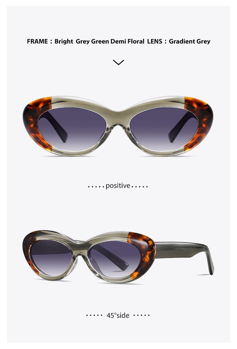 Fabufabu Retro butterfly frame trendy sunglasses polarized lenses for Lady - starcopia design store