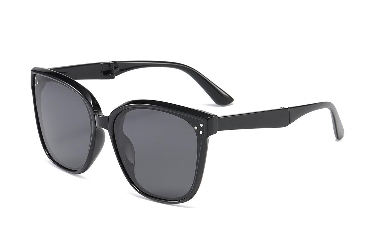 Fabufabu Fashion Folding Sunglasses Polarized, 100% UV Protection for Men Women - starcopia design store