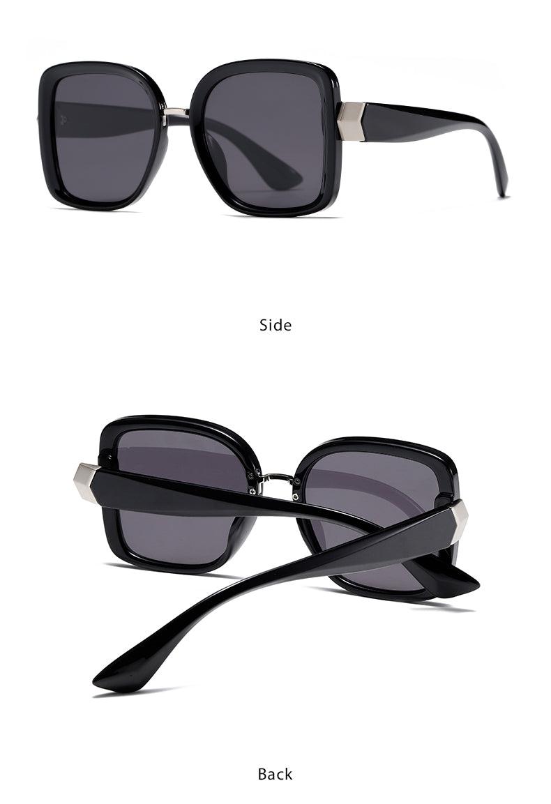 Fabufabu Oversized Square Sunglasses for Women Big Large Wide Fashion 100% UV Protection - starcopia design store