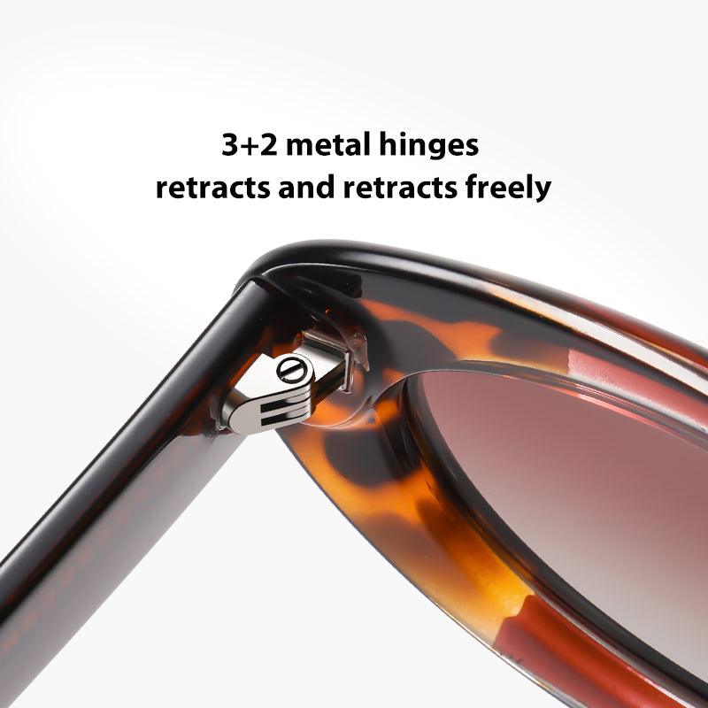 Fabufabu Retro butterfly frame trendy sunglasses polarized lenses for Lady - starcopia design store