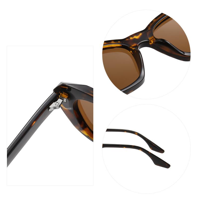 Fabufabu 90’s Vintage Trendy Rectangle Sunglasses for Women & Men - starcopia design store