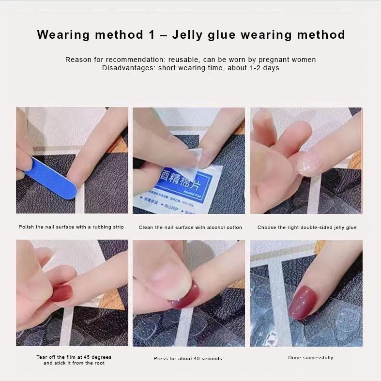Fabufabu 3d Press On Nails - Handmade Unique Fake Nails, Artistic Design - starcopia design store