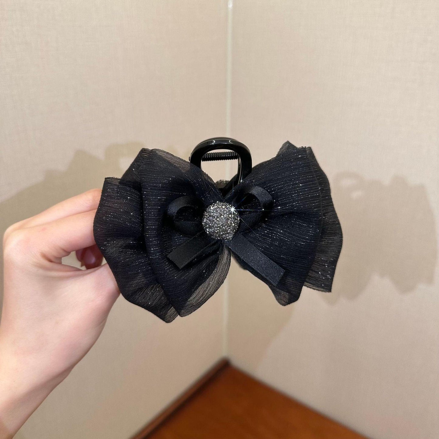 Fabufabu Chiffon Bowknot Hair Claw Clips - starcopia design store