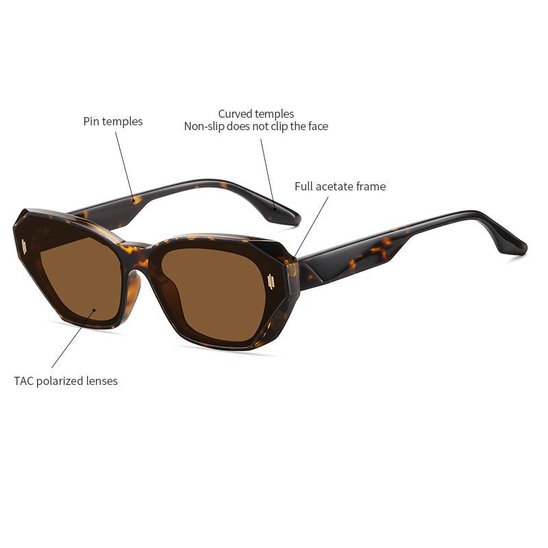 Fabufabu 90’s Vintage Trendy Rectangle Sunglasses for Women & Men - starcopia design store