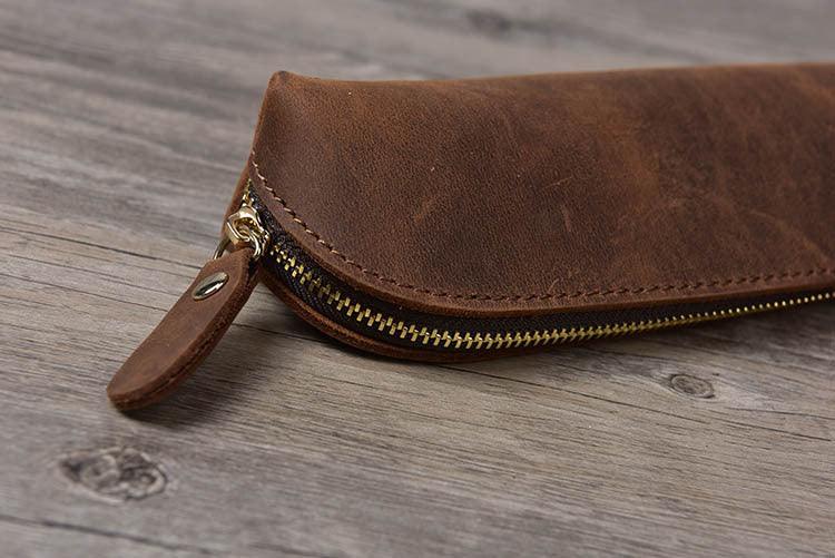 Fabufabu First Layer Cowhide Pencil Case - starcopia design store