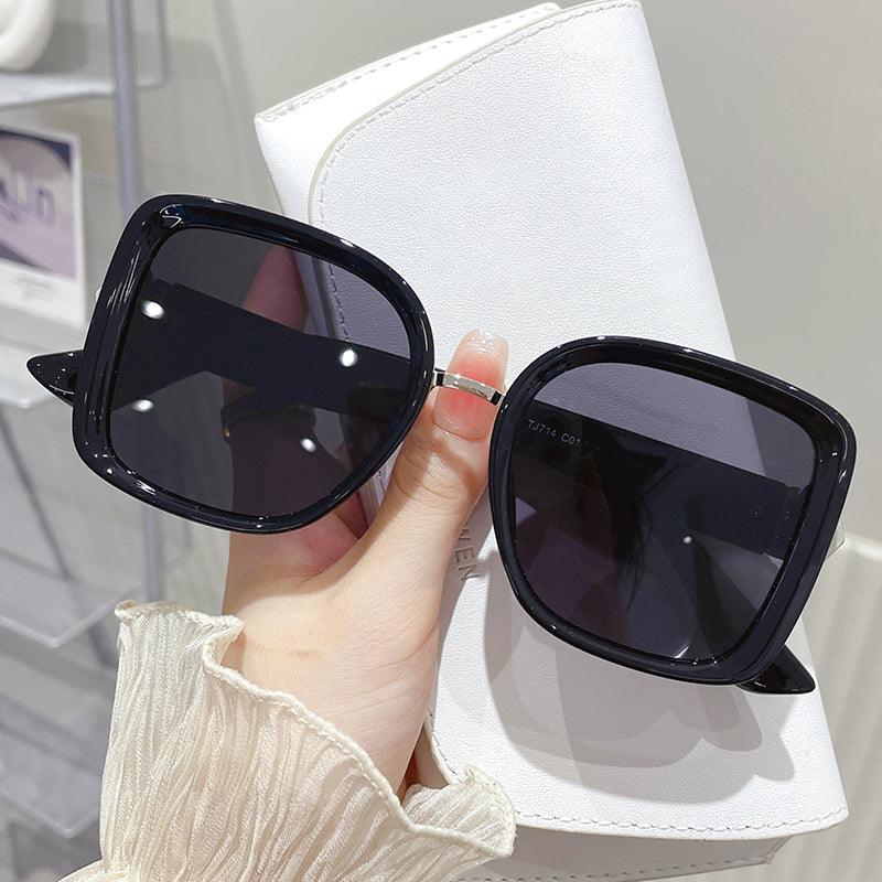 Fabufabu Oversized Square Sunglasses for Women Big Large Wide Fashion 100% UV Protection - starcopia design store