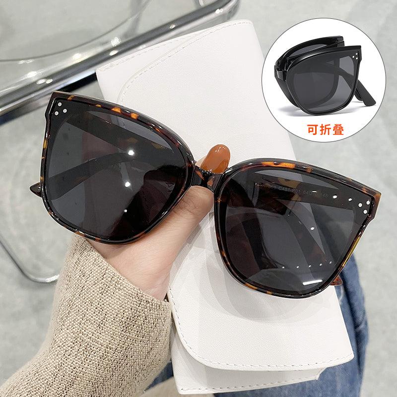 Fabufabu Fashion Folding Sunglasses Polarized, 100% UV Protection for Men Women - starcopia design store