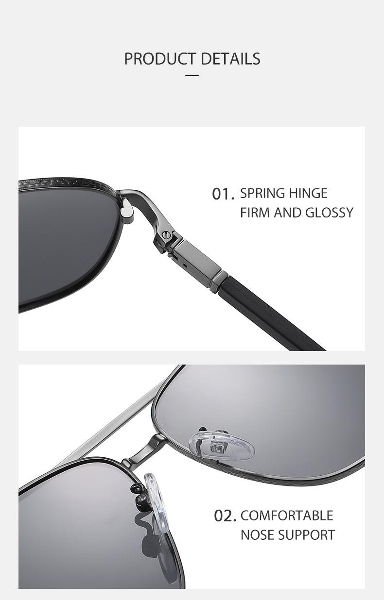 Fabufabu Fashion Sunglasses for Men Women Driving Sun glasses Polarized Lens UV Blocking - starcopia design store