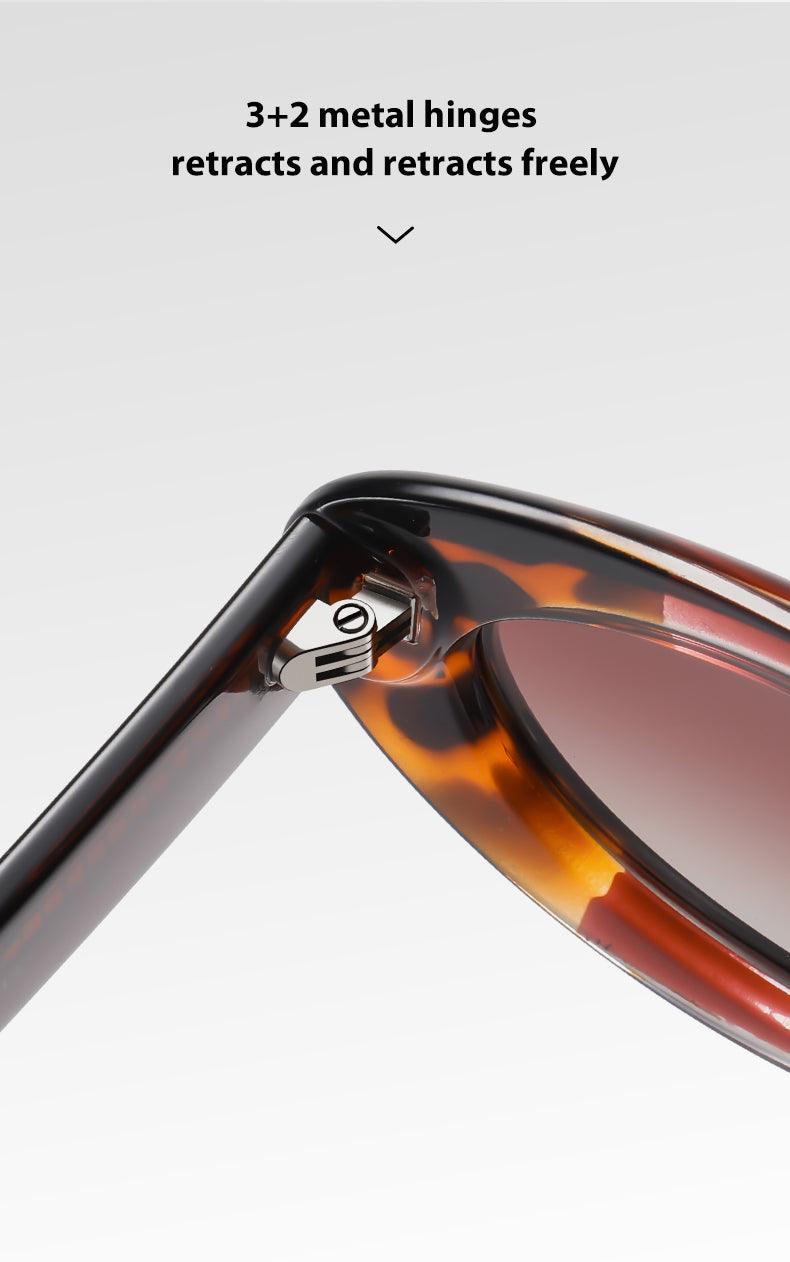 Fabufabu Retro butterfly frame trendy sunglasses polarized lenses for Lady - starcopia design store