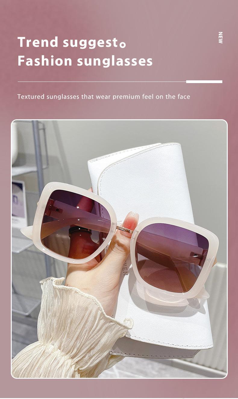 Fabufabu Oversized Square Sunglasses for Women Big Large Wide Fashion 100% UV Protection - starcopia design store