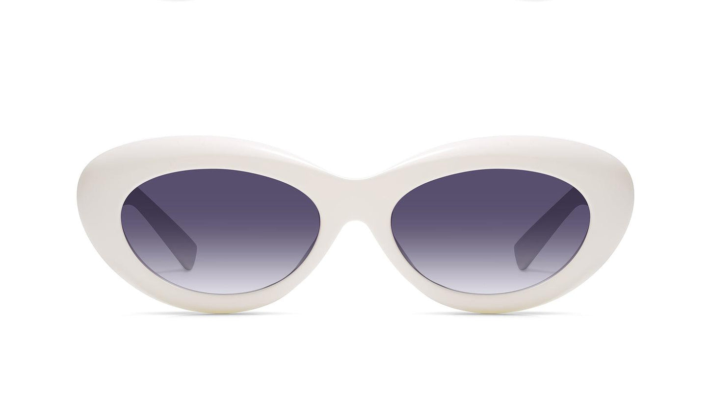 Fabufabu Retro butterfly frame trendy sunglasses polarized lenses for Lady - starcopia design store