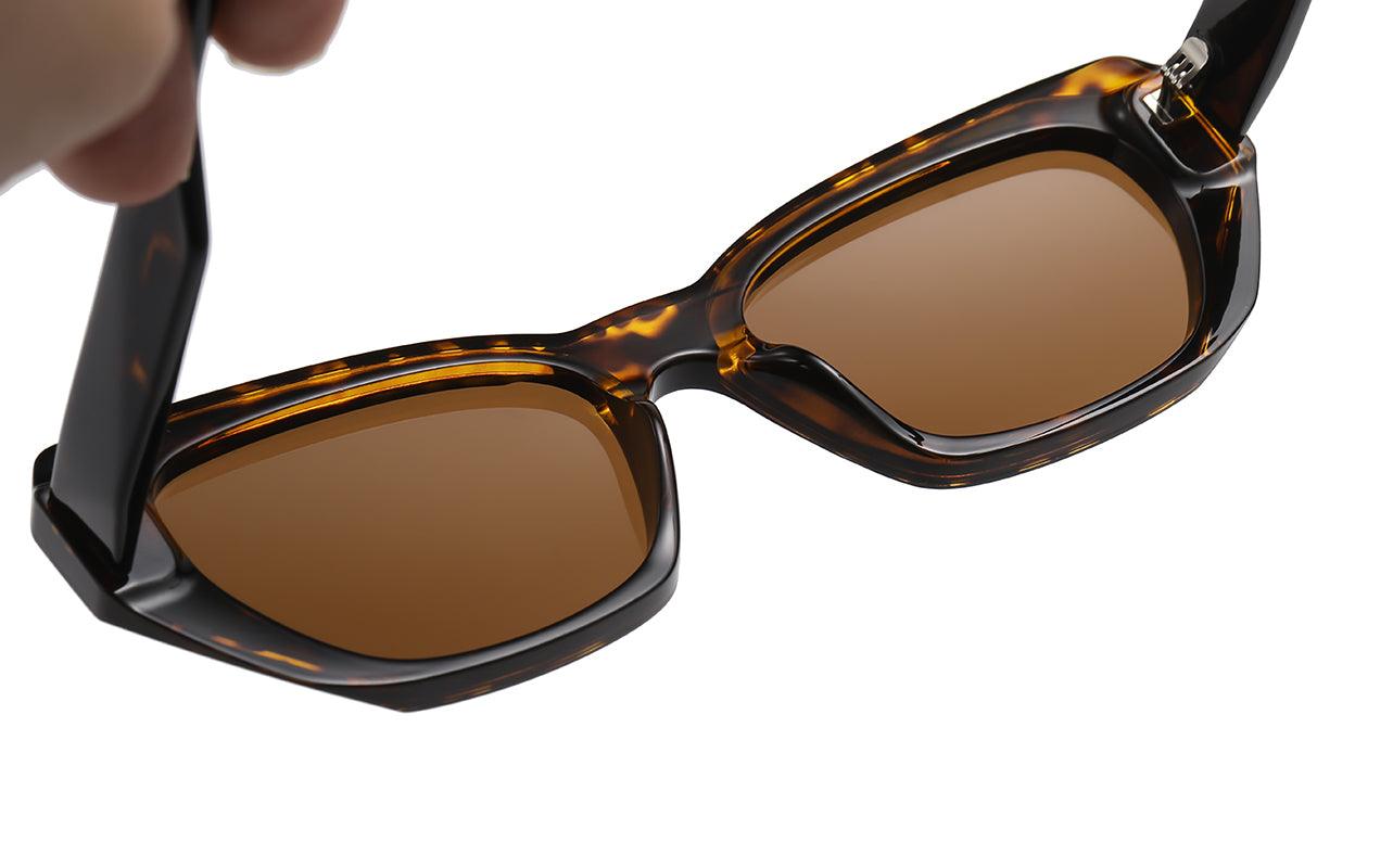 Fabufabu 90’s Vintage Trendy Rectangle Sunglasses for Women & Men - starcopia design store