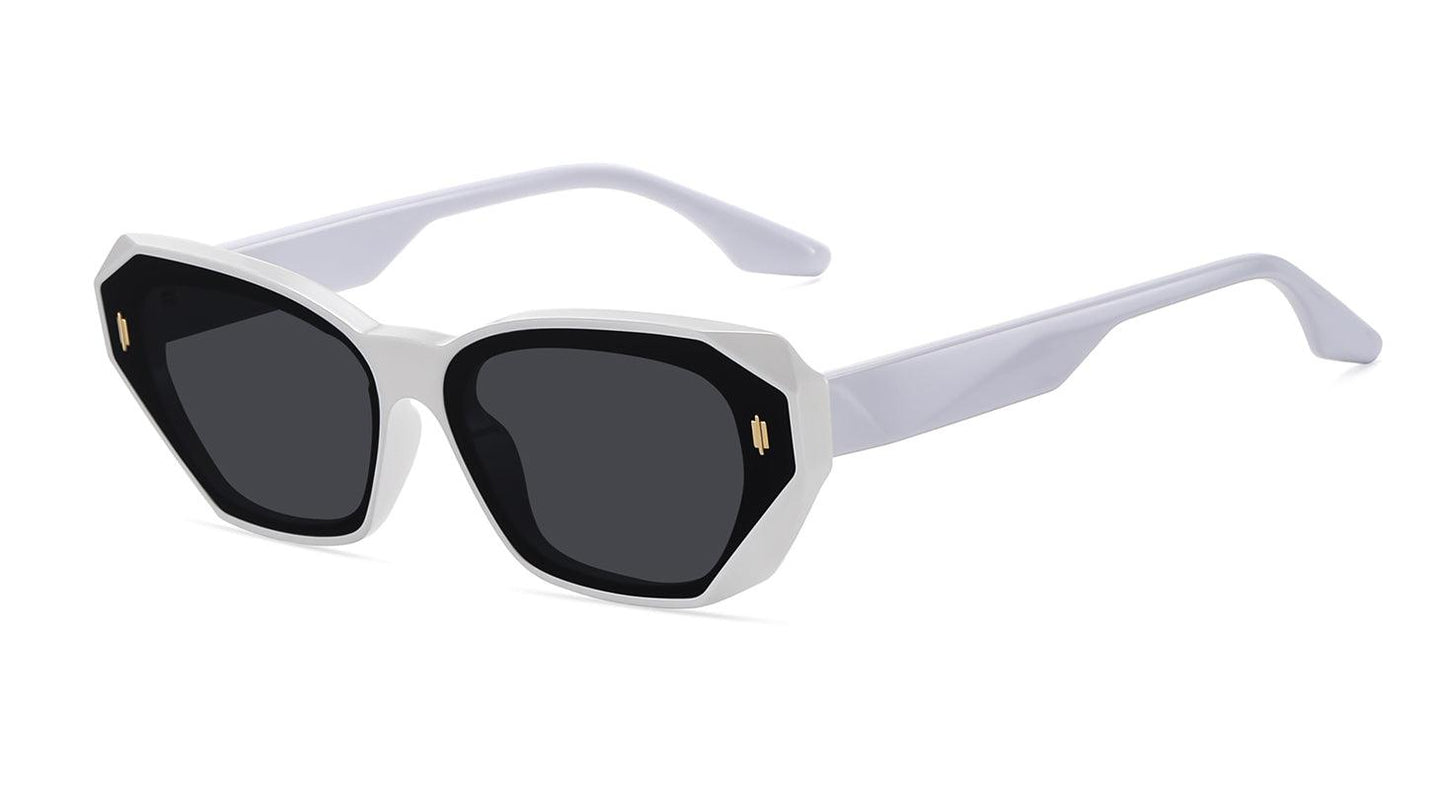 Fabufabu 90’s Vintage Trendy Rectangle Sunglasses for Women & Men - starcopia design store
