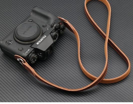 Sim PU Leather Camera Neck Shoulder Strap - starcopia design store