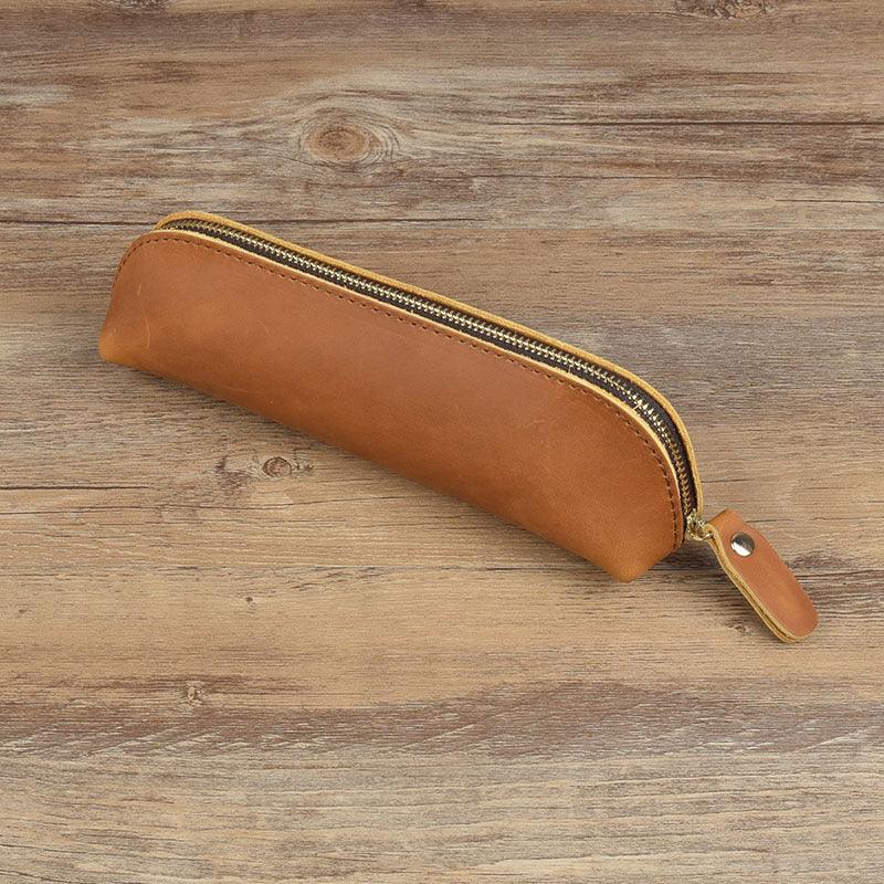 Fabufabu First Layer Cowhide Pencil Case - starcopia design store