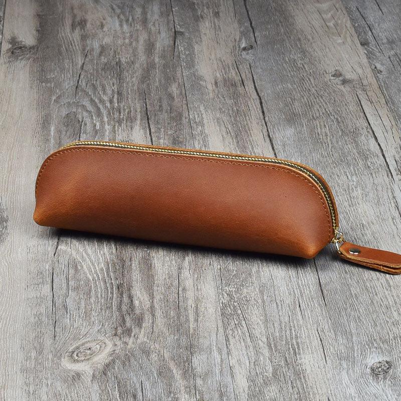 Fabufabu First Layer Cowhide Pencil Case - starcopia design store