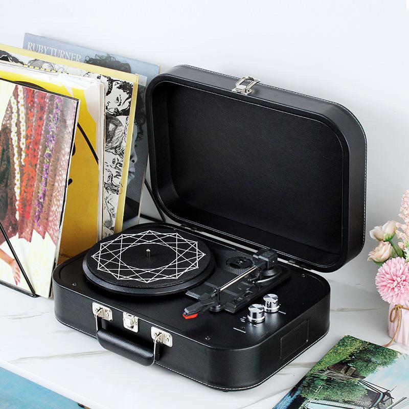 Bluetooth built-in speaker vinyl record player - starcopia design store