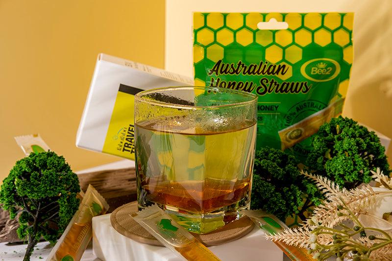 Bee 2 Australian Honey Straws bundle 3 packs - starcopia design store