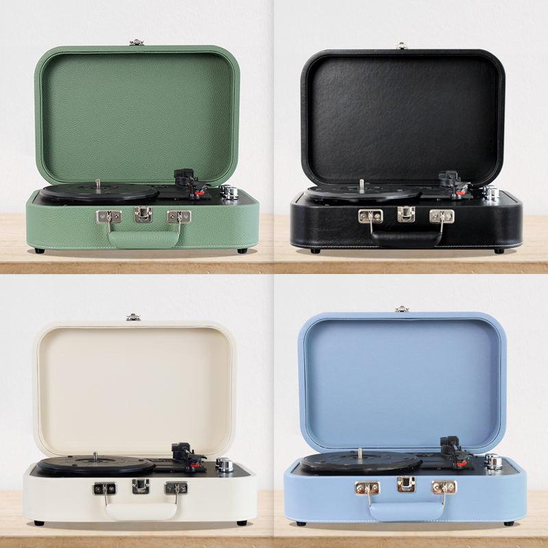 Bluetooth built-in speaker vinyl record player - starcopia design store
