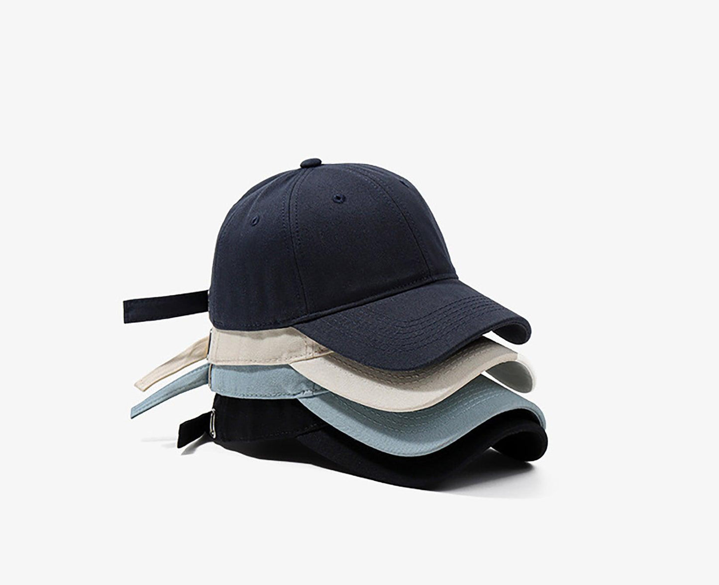 Fabufabu solid color simple baseball cap - starcopia design store