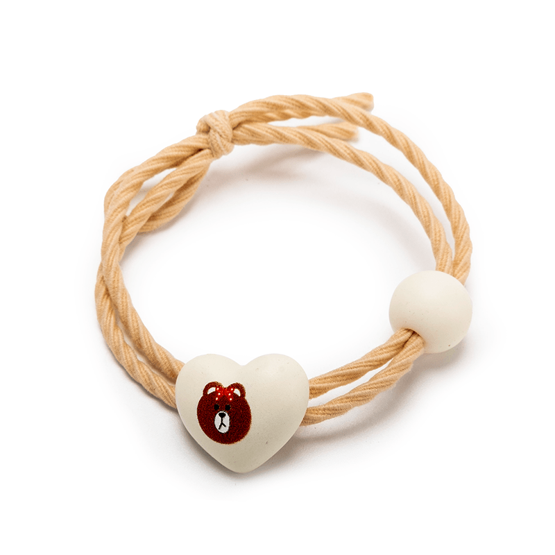 Fabufabu simple bear hair tie - starcopia design store