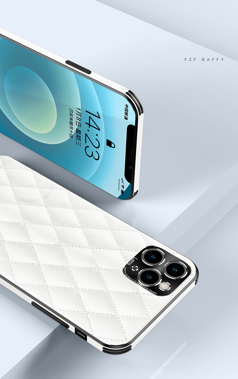 Fabufabu Luxury NAPPA Leather Case for iPhone 14 pro max - starcopia design store