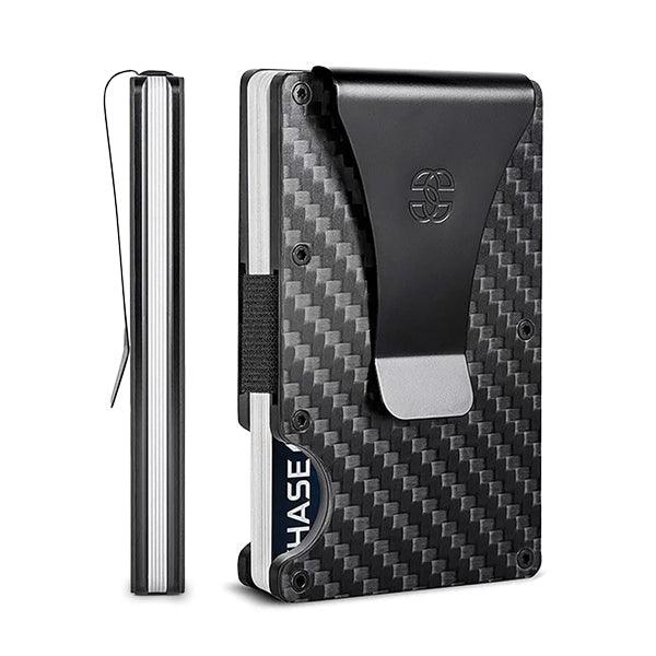 Carbon Fibre RFID Card Case Wallet - starcopia design store