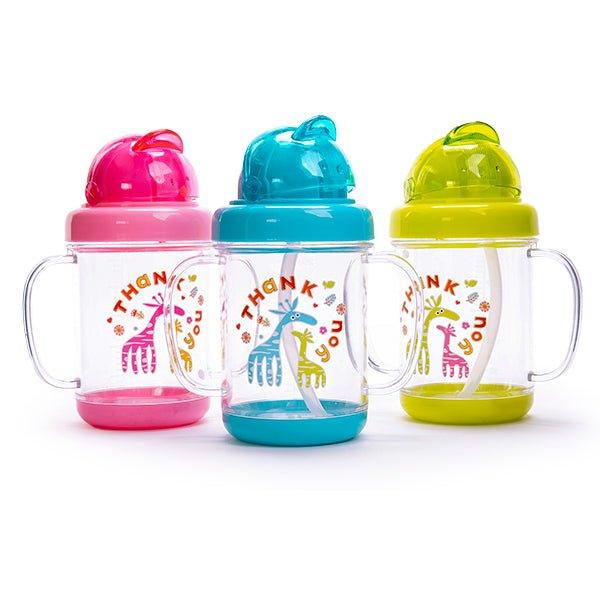 Children click lock weighted straw bottle - starcopia design store