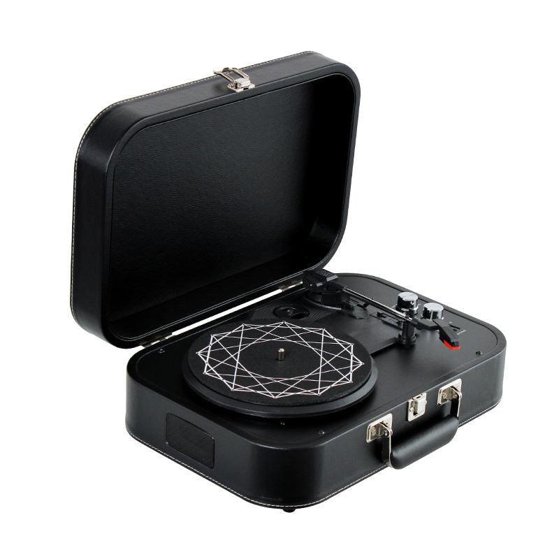 Bluetooth built-in speaker vinyl record player - starcopia design store