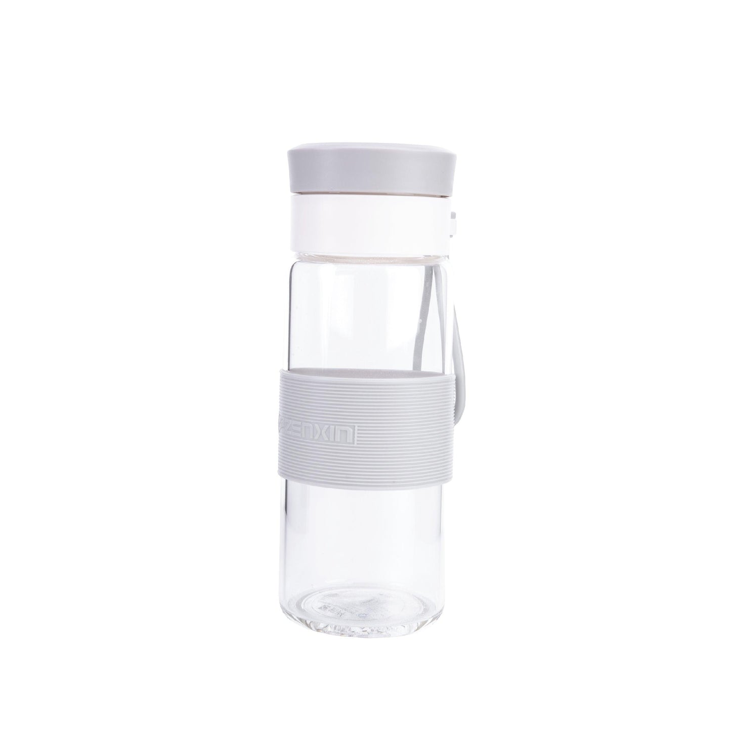 Glass Water Bottle with Thick Insulated Silicone Sleeve 500ml - starcopia design store