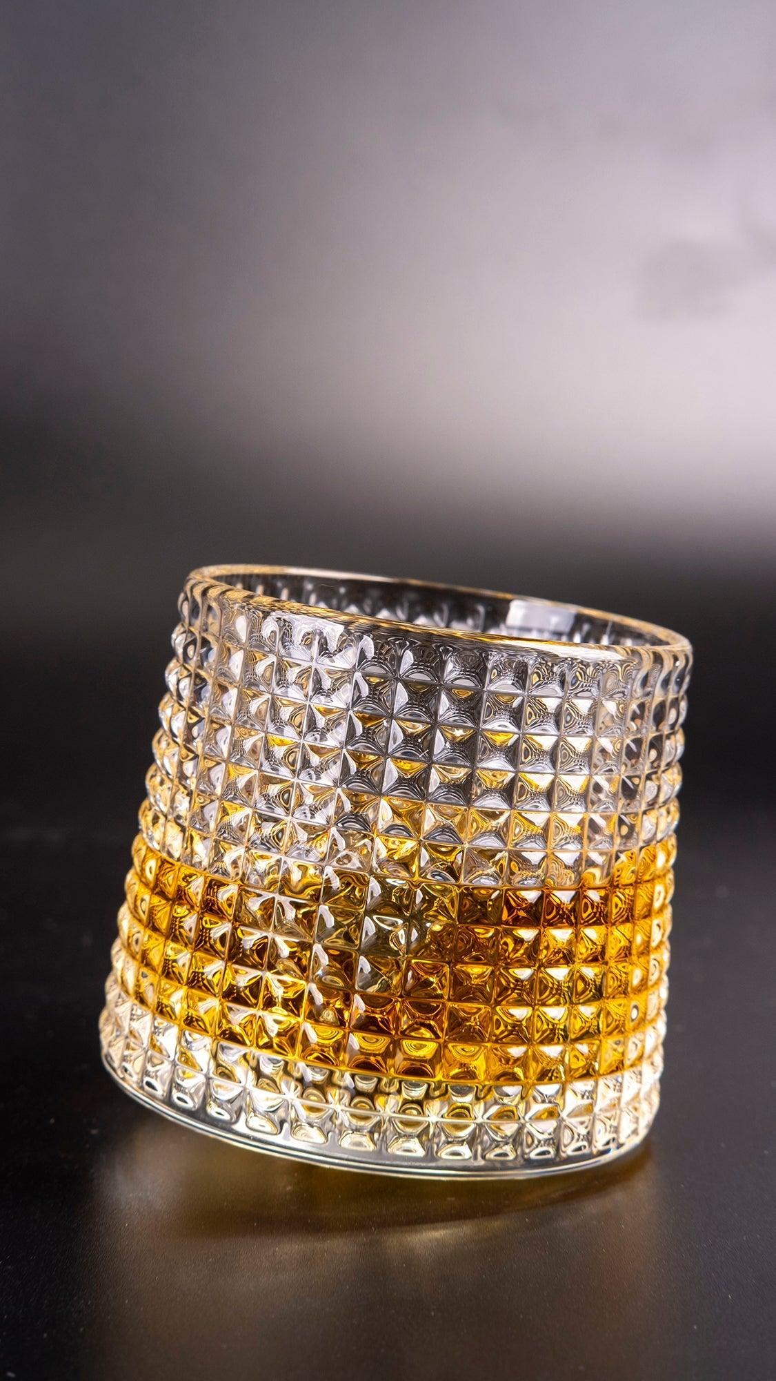 Japanese Roman Swing Whiskey Glass Best Friends Gathering 4 Pack - starcopia design store