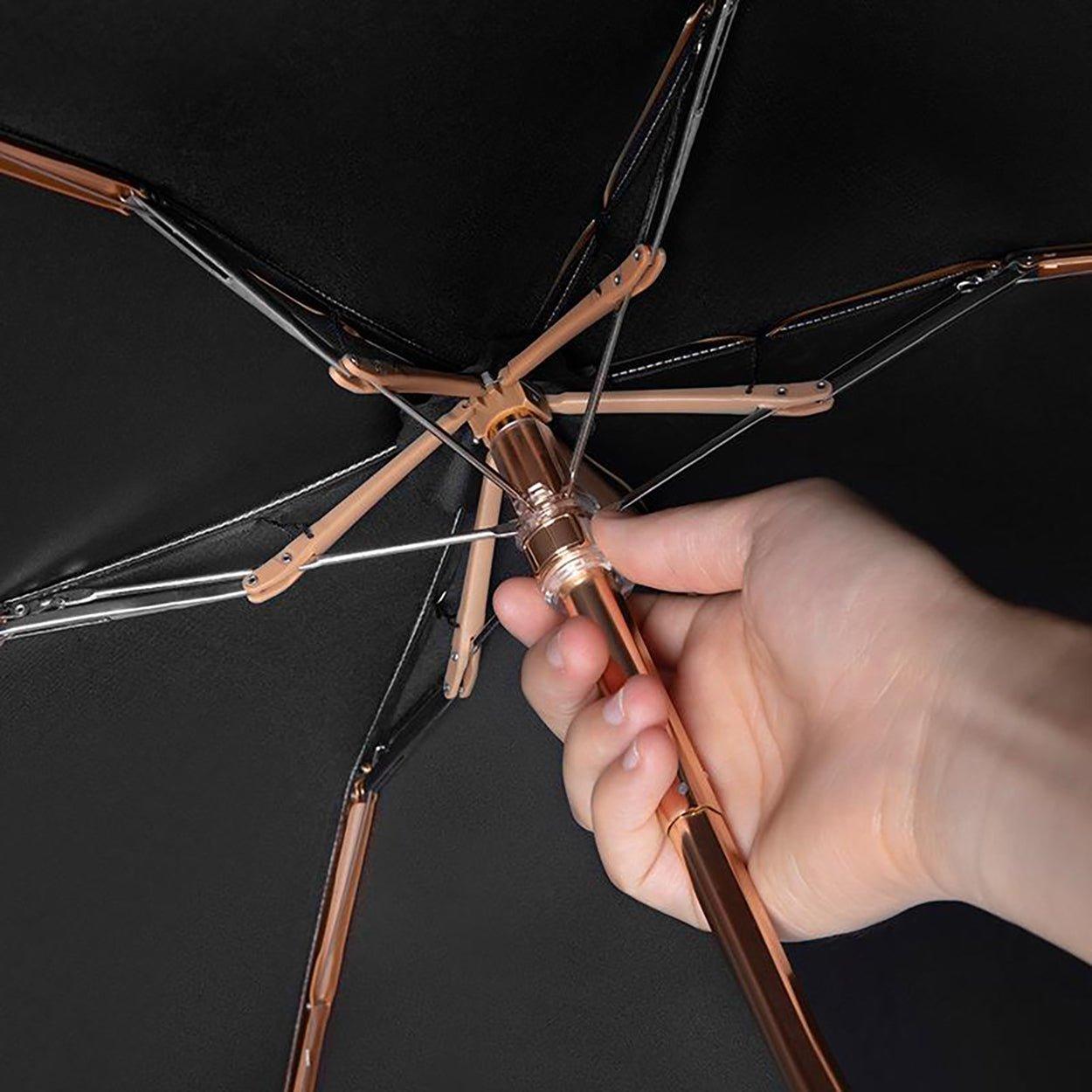 Mini UV Folding Rain Manual Umbrella - starcopia design store