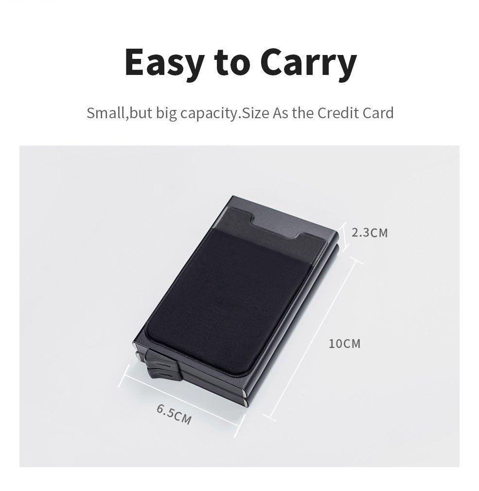 RFID Aluminium Anti-theft Double Holder Credit Card Wallet - starcopia design store