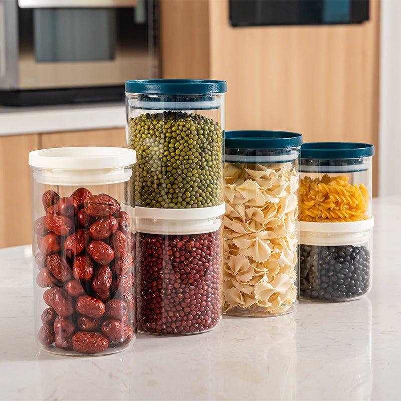 Round Glass Storage Food Container - starcopia design store