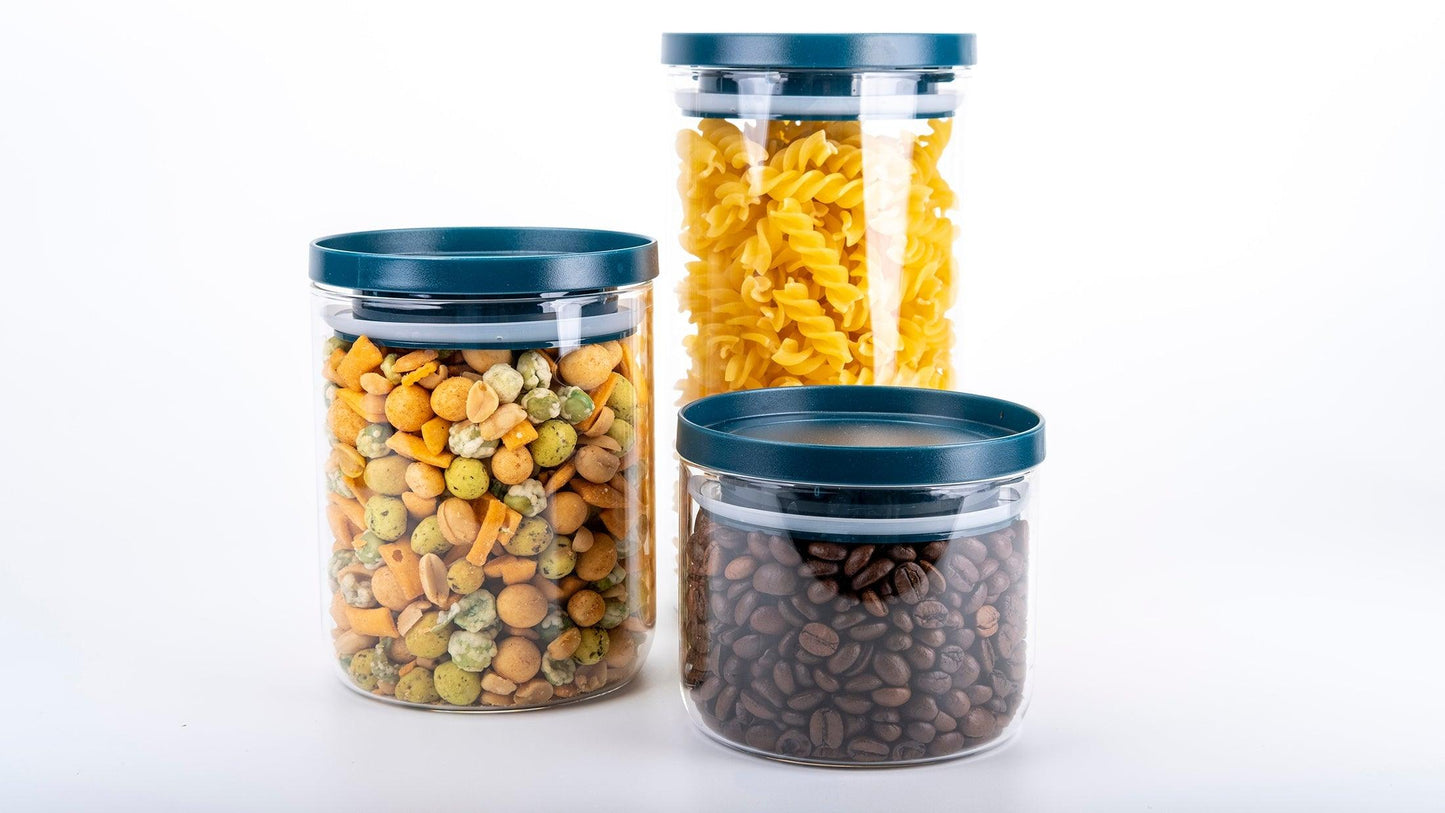 Round Glass Storage Food Container - starcopia design store
