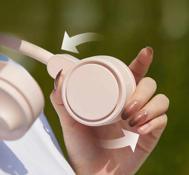 Two-in-one neck-mounted cooling and heating fan - starcopia design store