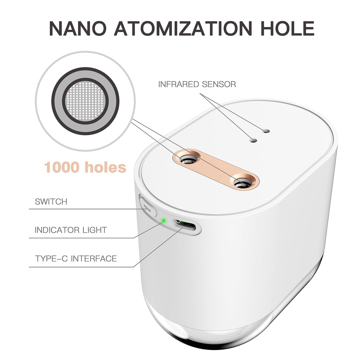 U6 Intelligent sensor sprayer - starcopia design store
