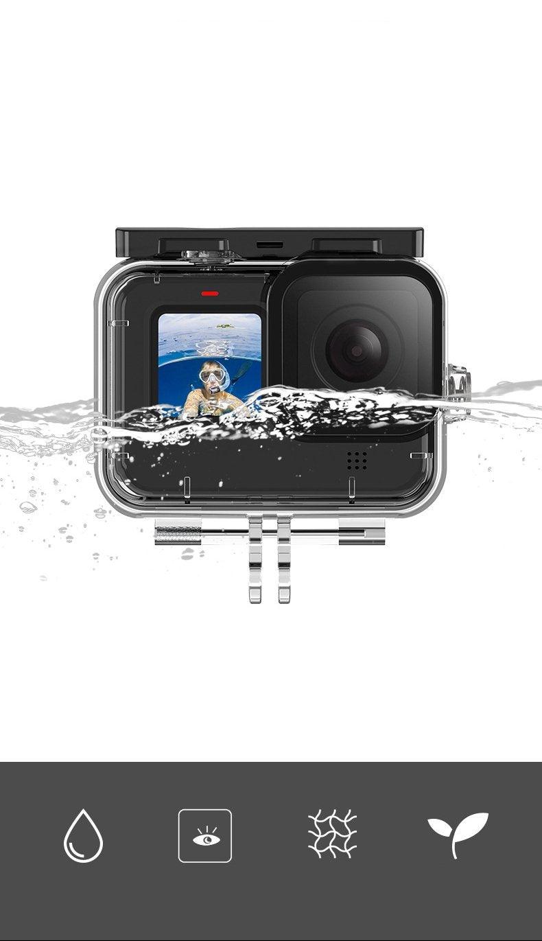 Waterproof Case for GoPro 10 free for Tri-Color Filter - starcopia design store