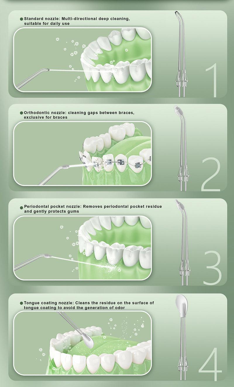 Portable Water Dental Flosser for Teeth