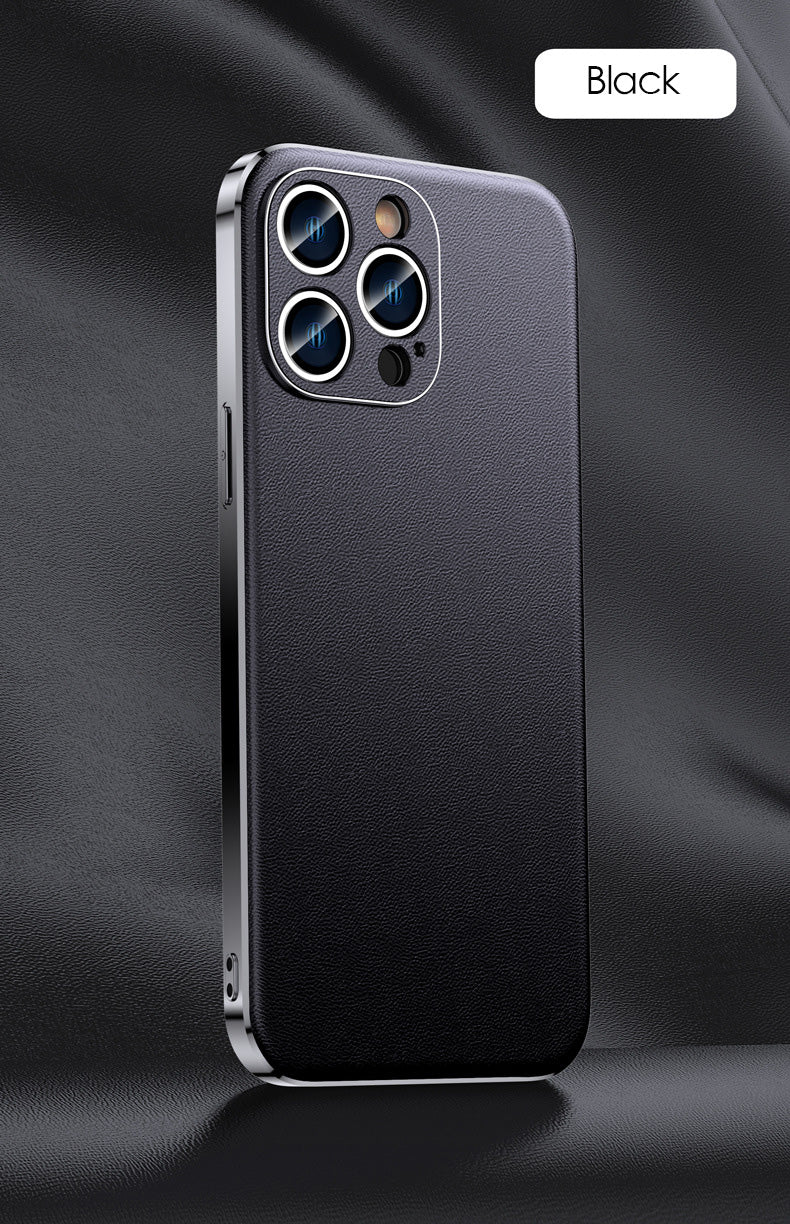 適用於 iPhone 15 Pro Max 的真皮手機殼